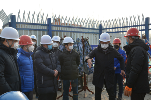 北京市水务局局长潘安君检查南水北调停水检修项目和疫情防控工作